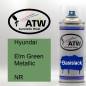 Preview: Hyundai, Elm Green Metallic, NR: 400ml Sprühdose, von ATW Autoteile West.
